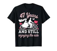 47 aniversario de bodas 47 años y todavía disfruta del viaje Camiseta