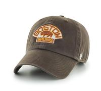 47 Boston Bruins NHL Clean Up Marrón Gorra Ajustable