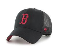 47 Boston Red Sox Black MLB Ballpark Mesh Most Value P Trucker Cap - One-Size