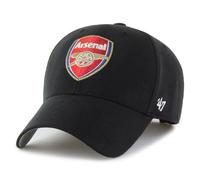 47 Brand Arsenal FC MVP EPL-MVP30WBV-BK - Gorra para hombre, color negro y negro, Negro -, talla única