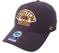 47 Brand Boston Bruins Cap Curved Strapback MVP Vintage Brown NHL