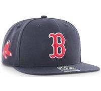 47 Brand Boston Red Sox Navy Sure Shot Sidepatch 2 Tonos Cap Snapback MLB