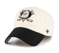 '47 Brand Cap Anaheim Ducks H-MVPTT25WBV-NT Natural Crema Negro, Talla: Talla Única