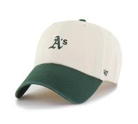 47 Brand Cap Base Runner Oakland Athletics Logotipo Strapback Beige