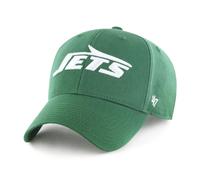 47 Brand Cap NFL New York Jets LEGEND MVP Verde Basecap Parche Used-Look