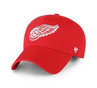 '47 Brand Cap NHL Detroit Red Wings MVP RED Gorra Logo Bordado, Rojo