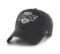 47 Brand Cap NHL LA Kings CLEAN UP Negro Basecap Logo Strapback