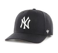 47 Brand Cap with a Visor, Black, One Size Men's