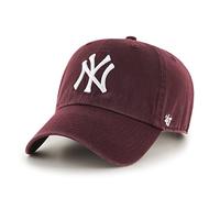 47 Brand Cap with a Visor, Burgundy, Men's, talla única