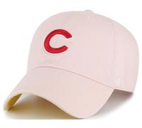 47 Brand Chicago Cubs Gorra Strapback Rosado Con Parche Curved Visor Cap