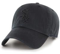 47 Brand Chicago White Sox Negro Limpiar Tono Sobre Tono Curved Strapback Cap