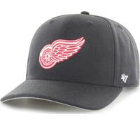 47 Brand Detroit Red Wings Cold Zone Black Curved Visor Cap Snapback
