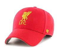 47 Brand EPL FC Liverpool Cap EPL-MVP04WBV-RDG, Mens Cap with a Visor, Red, One Size EU