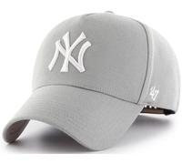 47 Brand Forty Seven MVP New York Yankees Curved Visor Snapback Cap Gris MLB