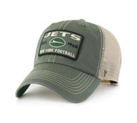 47 Brand Gorra New York Jets Wabash Clean Up Logo, Verde, Ajuste Broche