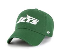 47 Brand Gorra NFL CLEAN UP New York Jets Verde Strapback Bordado Logo