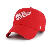 ’47 Brand Gorra NHL 47 Cap CLEAN UP Detroit Redwings Rojo Basecap Bordado