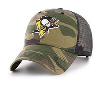 47_brand Gorra NHL Pittsburgh Penguins MVP Trucker Camo Branson Verde/Negro/Multi Talla: OSFA (Talla única para Todos sexos)