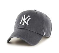 '47 Brand Gorra Yankees CleanUpBrand de Beisbol (Talla única - Gris Oscuro)