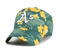 '47 Brand MLB Clean Up Beach Side Strapback Cap Oakland Athletics Green