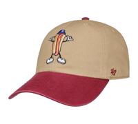 '47 Brand MLB Dodgers Hot Dog Cap Basecap Gorra de béisbol Gorra de Algodón Strapback LA Los Ángeles Mujeres/Hombres - Hebilla de Metal, con Visera Primavera-Verano Otoño-Invierno Primavera Verano