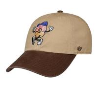 '47 Brand MLB Mets Donuts Cap Basecap Gorra de béisbol Gorra de Algodón Strapback New York Mujer/Hombre - Hebilla de Metal con Visera Primavera-Verano Otoño-Invierno Primavera, caqui, Talla única