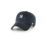 47 Brand MLB New York Yankees Base Runner Cap B-BSRNR17GWS-BKC, Mens Cap with a Visor, Black, One Size EU