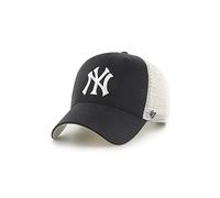 47 Brand MLB New York Yankees Branson Cap B-BRANS17CTP-BKK, Unisex Cap with a Visor, Black, One Size EU