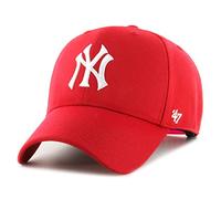 47 Brand MLB New York Yankees Cap B-MVPSP17WBP-RDB, Mens Cap with a Visor, Red, One Size EU