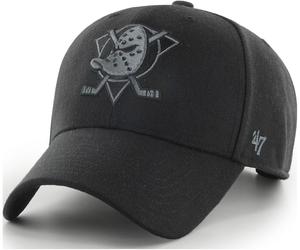 47 Brand MVP Mighty Ducks De Anaheim Cap Snapback Curved Visor Negro Gris