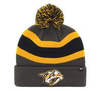 '47 Brand Nashville Predators NHL Charcoal Breakaway Cuff Knit Beany Hat One Size Mütze Forty Seven