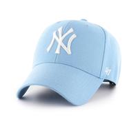 47 Brand New York Yankees Cap Visera Curved Snapback Columbia Blue
