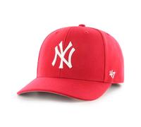 47 Brand New York Yankees Cold Zone Rojo MVP Gorra Curved Snapback