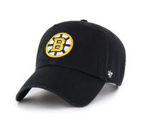47 Brand NHL Cap CLEAN UP Boston Bruins Gorra Strapback Negro