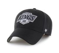 47 Brand NHL Cap MVP Los Angeles Kings Negro Gorra Basecap con Logo Bordado