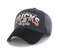 ’47 Brand NHL Cap Split Block MVP Anaheim Ducks Gris Gorra Ajustable