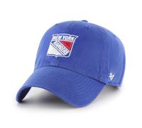 47 Brand NHL Gorra Cap CLEAN UP New York Rangers Azul Strapback Logo