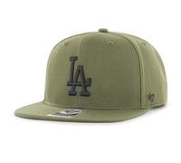 '47 Brand Snapback Captain Los Angeles Dodgers Sandalwood Gorra, verde oliva, Talla única