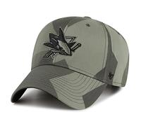 '47 Brand Snapback Gorra - Counter San José Sharks Sandalwood