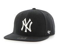 '47 Brand Snapback Gorra - No Shot New York Yankees Negro, Negro, Talla única