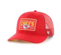 '47 Kansas City Chiefs NFL Hardline Trucker RF Unisex Gorra de Basecap - Rojo, rojo, Talla única