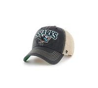 '47 Brand Tuscaloosa Clean Up San Jose Sharks Trucker - Negro, talla única