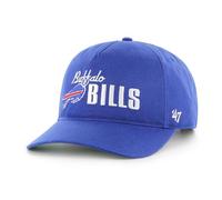 47 Buffalo Bills NFL Midway Hitch - Gorra de béisbol unisex, ajustable, insignia del equipo, azul rey, azul real, Talla única