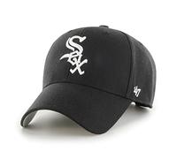 47 Chicago White Sox MLB MVP Gorra de béisbol unisex, ajustable, logotipo blanco, negro, Negro, Talla única
