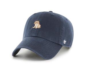 47 Cocker Spaniel Clean Up Baserunner Dog Icon Azul Marino Gorra Ajustable