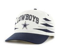 '47 Dallas Cowboys NFL Diamond Cut Hitch RF Gorra de béisbol unisex - Blanco