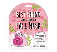 ¡47% DTO! Best Friend Snail Green Tea Face Mask 25 ml