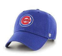 '47 Forty Seven Brand Chicago Cubs Royal Clean Up Curved Visor Strapback Cap