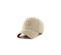 Gorra beis con diseño de los NY Yankees Clean Up de 47 Brand-Beis neutro Beis One Size