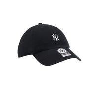 47 Brand MLB New York Yankees Base Cap B-BSRNR17GWS-BK, Mens Cap with a Visor, Black, One Size EU